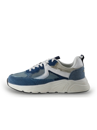 Poelman Sneakers Blauw 349328
 Maat 38
 
