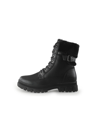 Tom Tailor Veterboots Zwart 349397
 Maat 39
 