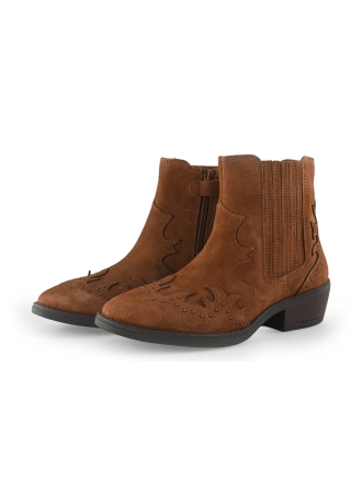 Muyters Cowboy laarzen Cognac 349409
 Maat 37
 