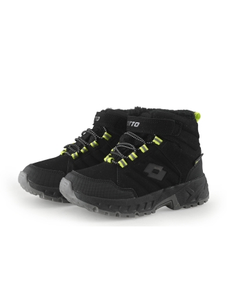Lotto Hoge sneakers Zwart 349479
 Maat 31
 