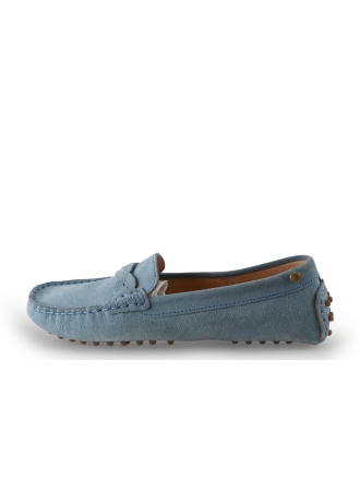 Fred de La Bretoniere Loafers Blauw 349550
 Maat 37
 