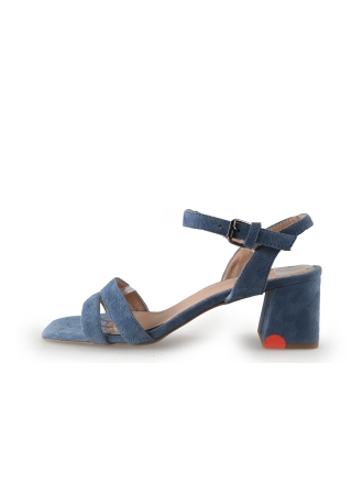 Manfield Sandalen Blauw 349612
 Maat 39
 