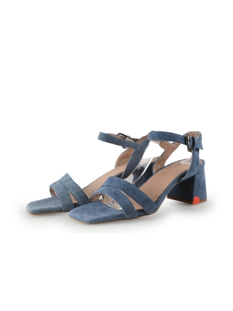 Manfield Sandalen Blauw 349612
 Maat 39
 
