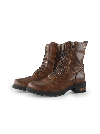 Mustang Veterboots Cognac 349766
 Maat 40
 