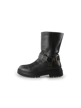 Sub55 Enkellaarzen Zwart 349767
 Maat 40
 