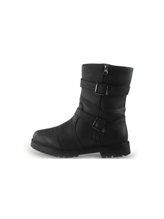 Sub55 Enkellaarzen Zwart 349773
 Maat 38
 