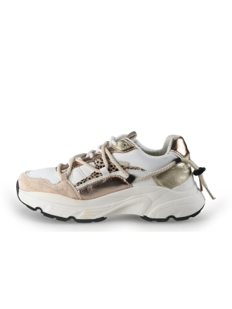 Poelman Sneakers Beige 349890
 Maat 38
 