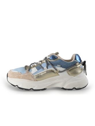 Poelman Sneakers Blauw 349924
 Maat 40
 