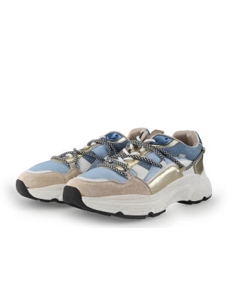 Poelman Sneakers Blauw 349924
 Maat 40
 