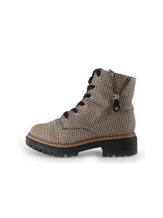 Rieker Veterboots Beige 349934
 Maat 37
 