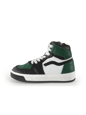 Pinocchio Hoge sneakers Groen 349937
 Maat 27
 