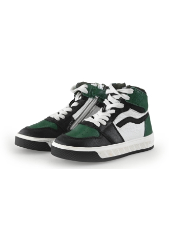 Pinocchio Hoge sneakers Groen 349937
 Maat 27
 
