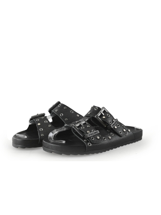 Vingino Slippers Zwart 350002
 Maat 33
 