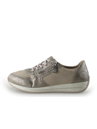 Rieker Sneakers Zilver 350004
 Maat 38
 