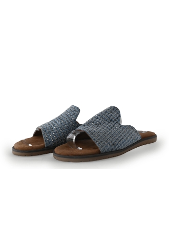 Lazamani Slippers Blauw 350084
 Maat 37
 