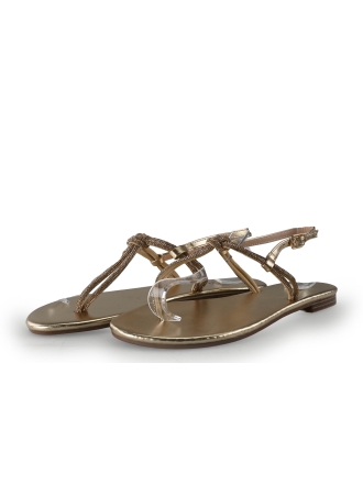 Mia & Jo Sandalen Goud 350103
 Maat 40
 