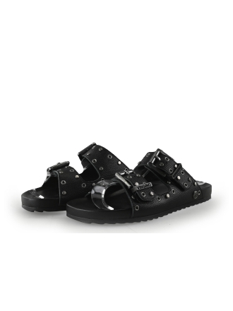 Vingino Slippers Zwart 350125
 Maat 34
 