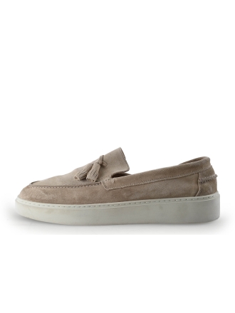 Manfield Loafers Beige 350216
 Maat 44
 