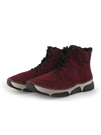 Rieker Snowboots Rood 350375
 Maat 42
 