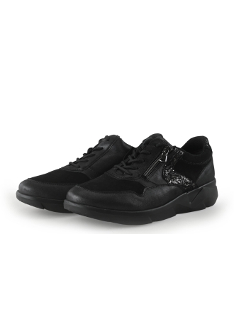 Waldlaufer Sneakers Zwart 350391
 Maat 38
 