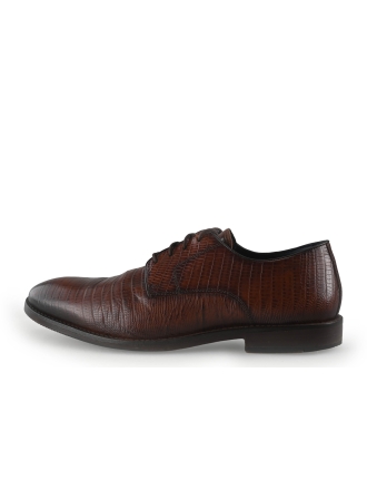 Sub55 Veterschoenen Cognac 350447
 Maat 44
 
