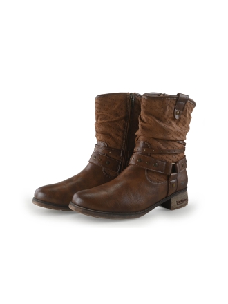 Mustang Enkellaarzen Bruin 350502
 Maat 39
 