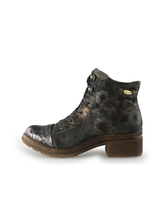 Laura Vita Veterboots Zwart 350503
 Maat 41
 