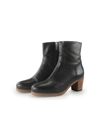 Shabbies Amsterdam Enkellaarzen Zwart 350509
 Maat 40
 