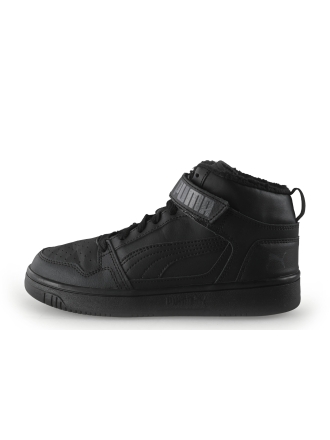 Puma Hoge sneakers Zwart 350518
 Maat 35
 