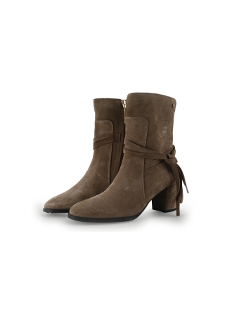 Fred de La Bretoniere Enkellaarzen Bruin 350544
 Maat 38
 