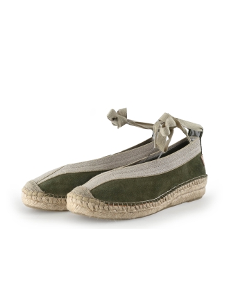 Shabbies Amsterdam Espadrilles Groen 350556
 Maat 40
 