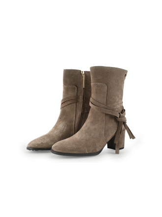 Fred de La Bretoniere Enkellaarzen Bruin 350569
 Maat 38
 