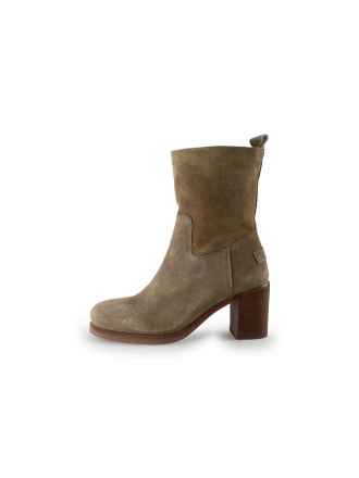 Shabbies Amsterdam Enkellaarzen Beige 350572
 Maat 38
 