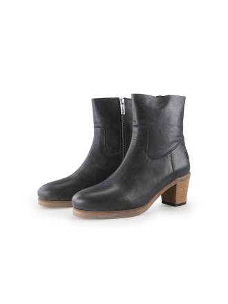 Shabbies Amsterdam Enkellaarzen Zwart 350596
 Maat 39
 
