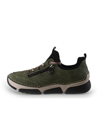 Rieker Sneakers Groen 350665
 Maat 40
 