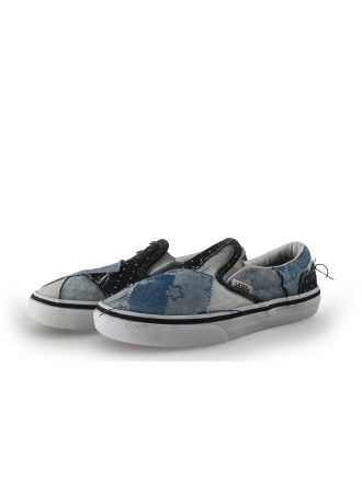 Vans Instappers Blauw 350736
 Maat 32
 
