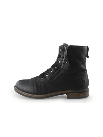 Rieker Veterboots Zwart 350780
 Maat 39
 