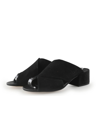 Shabbies Amsterdam Sandalen Zwart 350860
 Maat 42
 