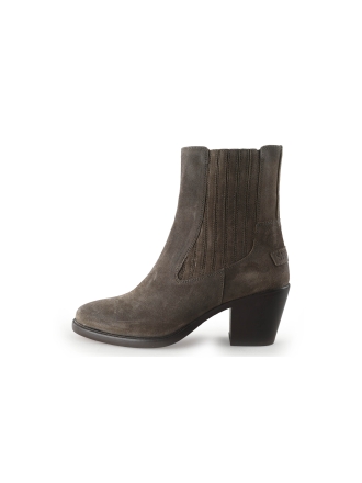 Shabbies Amsterdam Enkellaarzen Bruin 350911
 Maat 40
 