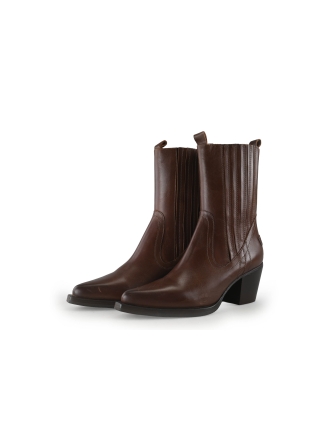 Shabbies Amsterdam Enkellaarzen Bruin 350912
 Maat 39
 