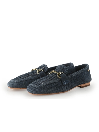 Fred de La Bretoniere Loafers Blauw 350976
 Maat 37
 