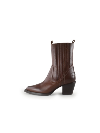 Shabbies Amsterdam Enkellaarzen Bruin 351075
 Maat 39
 