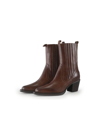 Shabbies Amsterdam Enkellaarzen Bruin 351075
 Maat 39
 