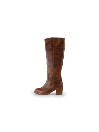 Shabbies Amsterdam Laarzen Cognac 351128
 Maat 42
 