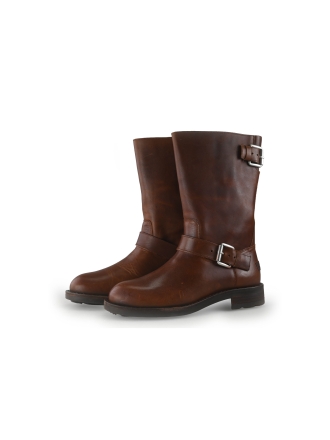 Shabbies Amsterdam Laarzen Cognac 351143
 Maat 40
 