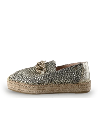 Fred de La Bretoniere Espadrilles Goud 351247
 Maat 40
 
