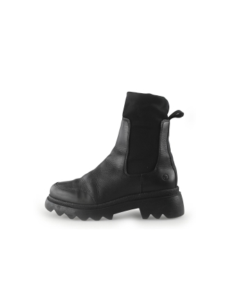 Tamaris Enkellaarzen Zwart 351265
 Maat 37
 