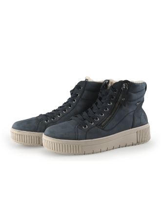 Remonte Hoge sneakers Blauw 351316
 Maat 40
 