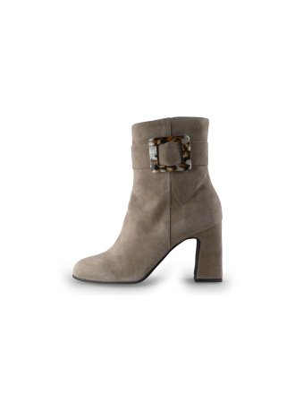 Manfield Enkellaarzen Beige 351386
 Maat 39
 