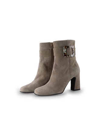Manfield Enkellaarzen Beige 351386
 Maat 39
 